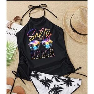 "Salty‎ Beach" Poncho – Beach Style Size L